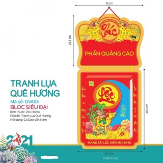 Lịch 2022 bloc siêu đại 20x30cm - book