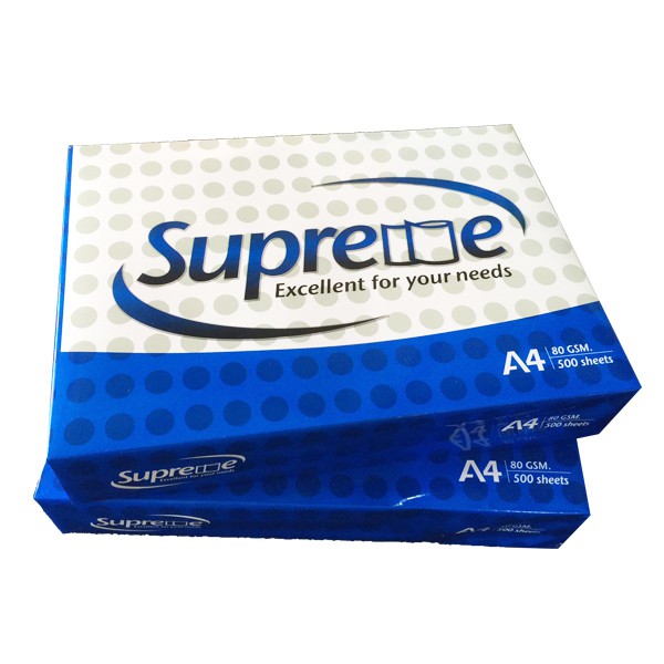 🔥🔥 Freeship Max🔥Giấy A4 Supreme 80 Gsm Xuất Xứ Thailand ,Văn phòng phẩm - Bảo An