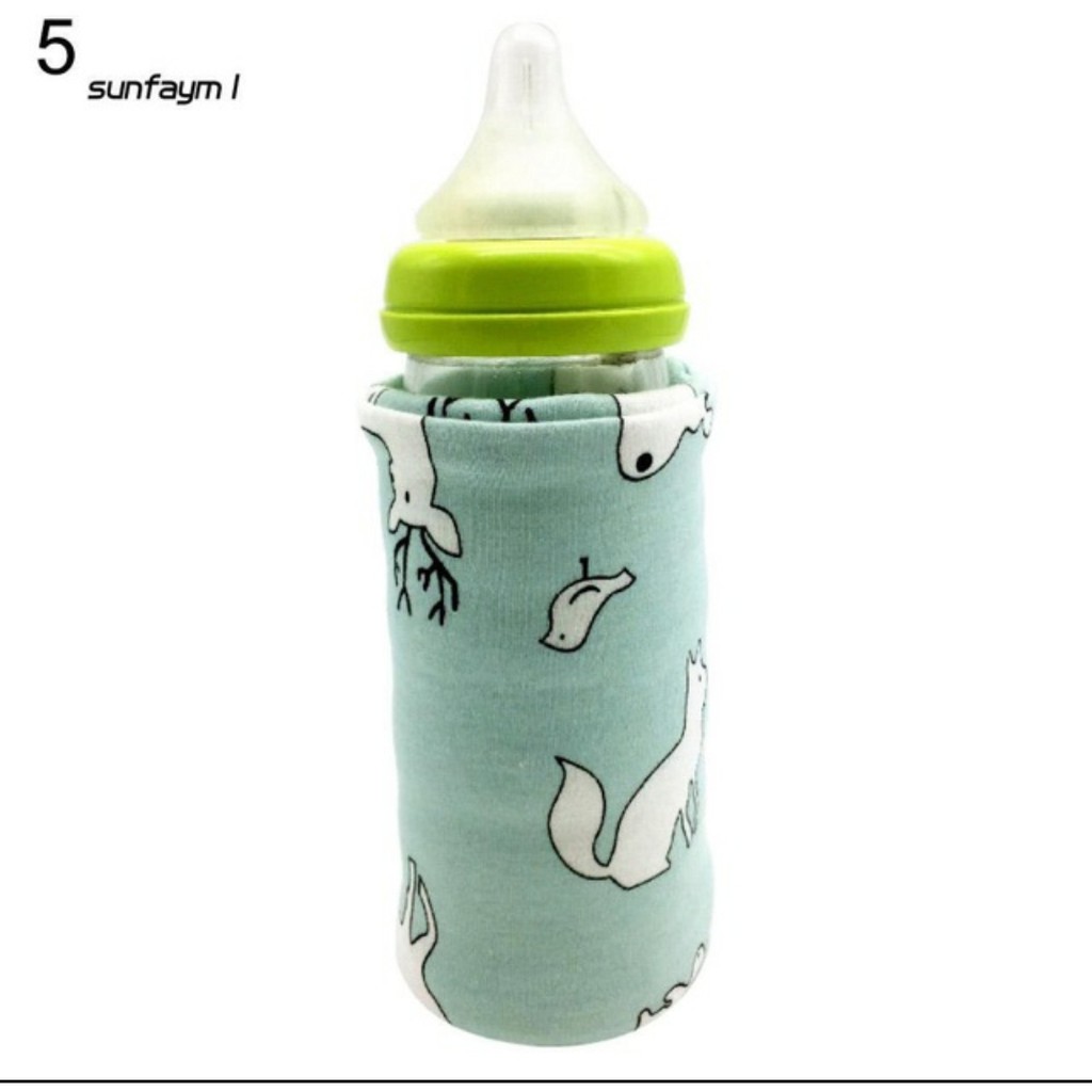 [FREESHIP] Bộ giữ nhiệt, túi giữ nhiệt bình sữa dây cắm Usb làm ấm nhanh và đều sữa cho bé.