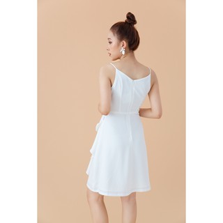 Đầm xòe 2 dây bèo 1 bên - 20Again