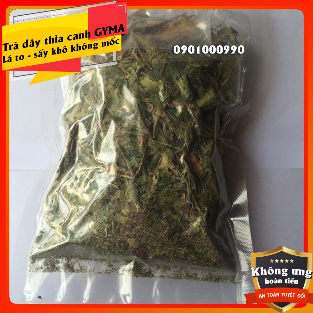 ⚡RẺ VÔ ĐỊCH⚡Trà dây thìa canh GYMA gói 100g - từ lá thìa canh khô - hỗ trợ giảm đường huyết - Trà dây thìa canh lá to