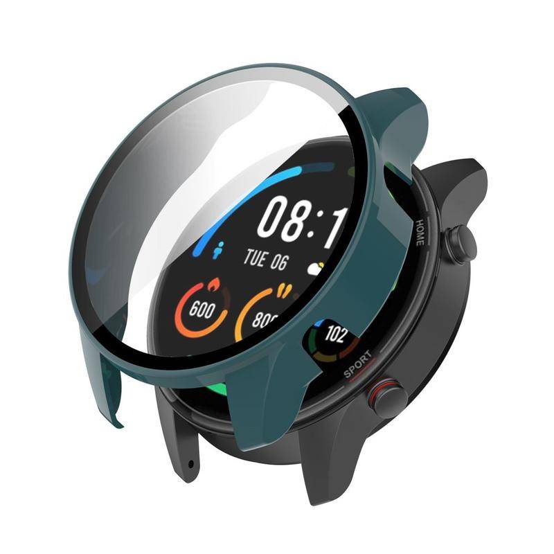 Ốp Điện Thoại Kính Cường Lực PC Bảo Vệ Toàn Diện Màu Trong Suốt Cho Huawei GT3 GT2 Pro 42 46 MM GT2E Watch3 Pro 46 48 MM Honor Magic2 46mm