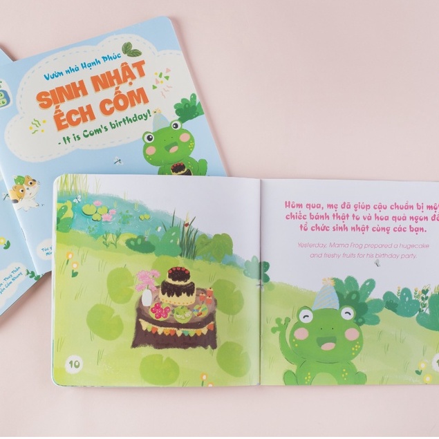 Sách Đọc To 3 Dễ - Bộ Vườn Nhà Hạnh Phúc 3 cuốn cho bé 0-3 tuổi