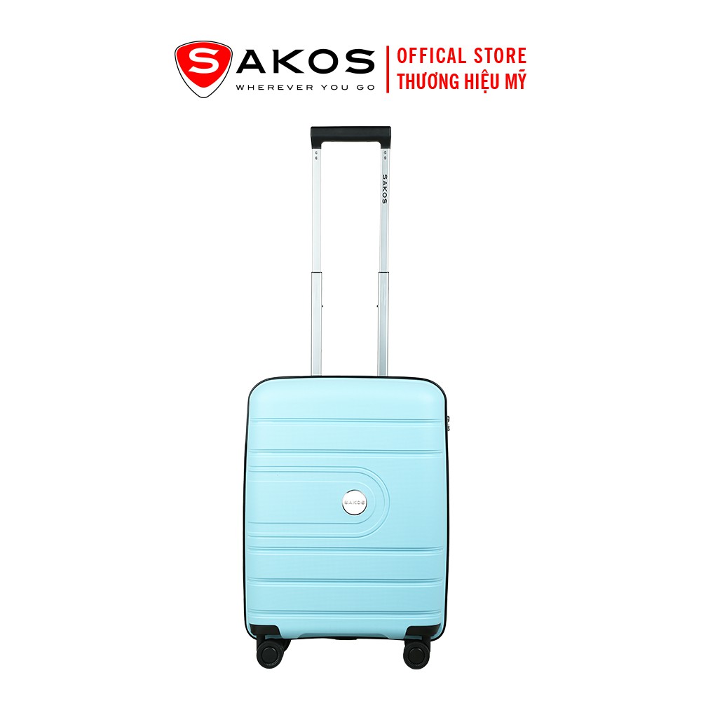 Vali Kéo Nhựa Du Lịch SAKOS PARALLE Z22 - Size S (20inch)/ Xách Tay (Cabin) - Khóa TSA - Nhựa PP