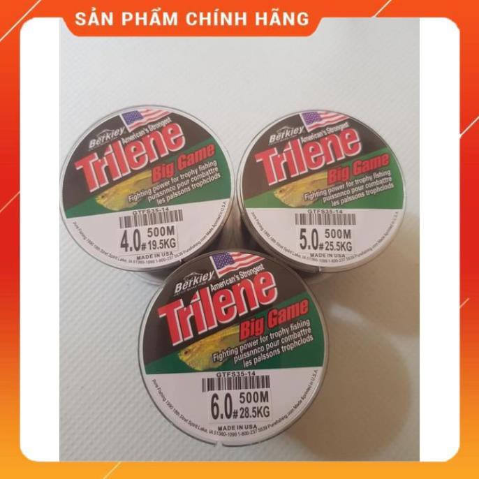 --TT [Xả Kho] Cước Câu Cá MỸ TRILENE Big Game 500m Đủ Size Siêu Biền Chống sờn --TT