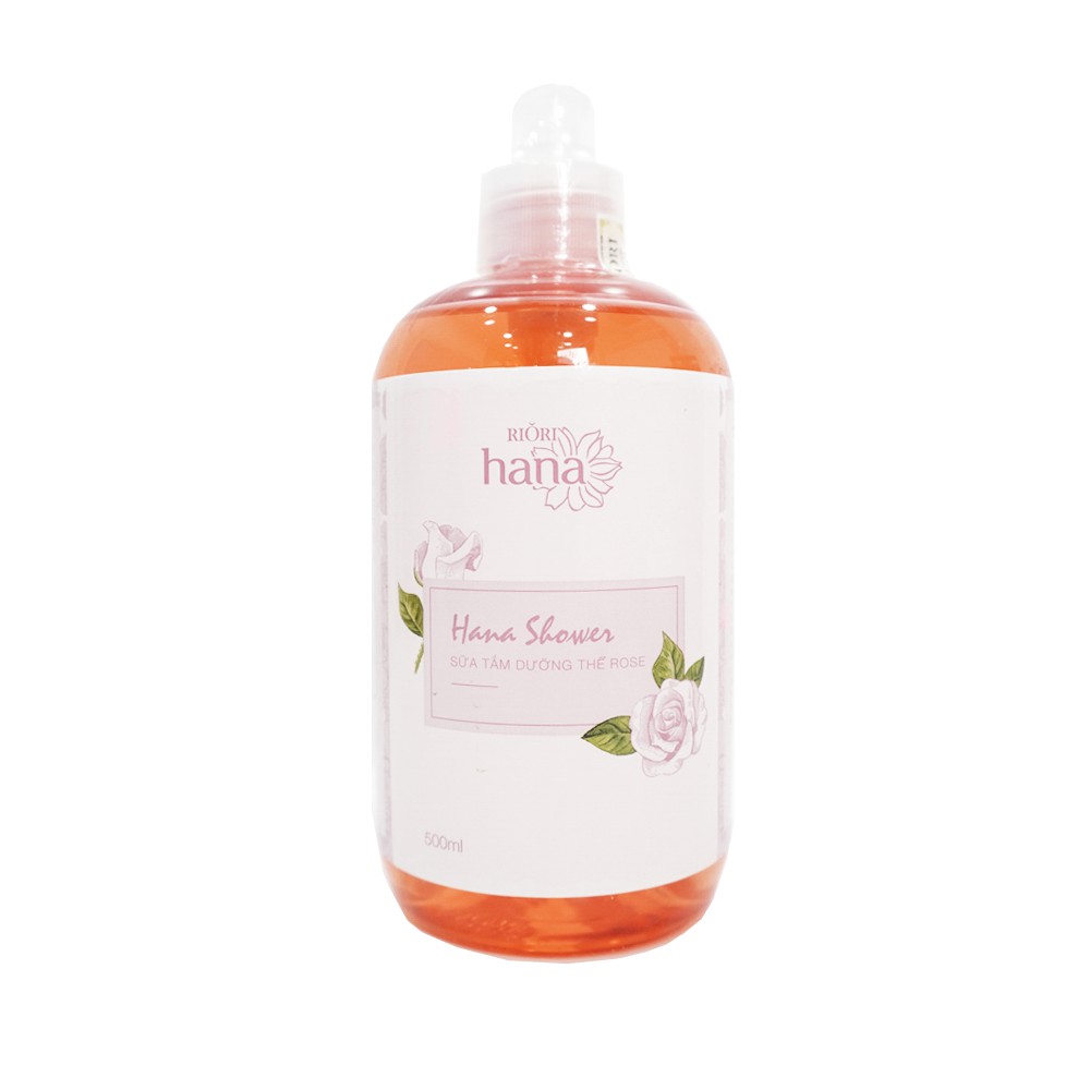 Sữa Tắm Dưỡng Thể Hoa Hồng RIORI ROSE GEL SHOWER