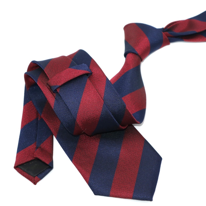 Cà Vạt 8CM Họa Tiết Sọc Sang Trọng Cho Nam