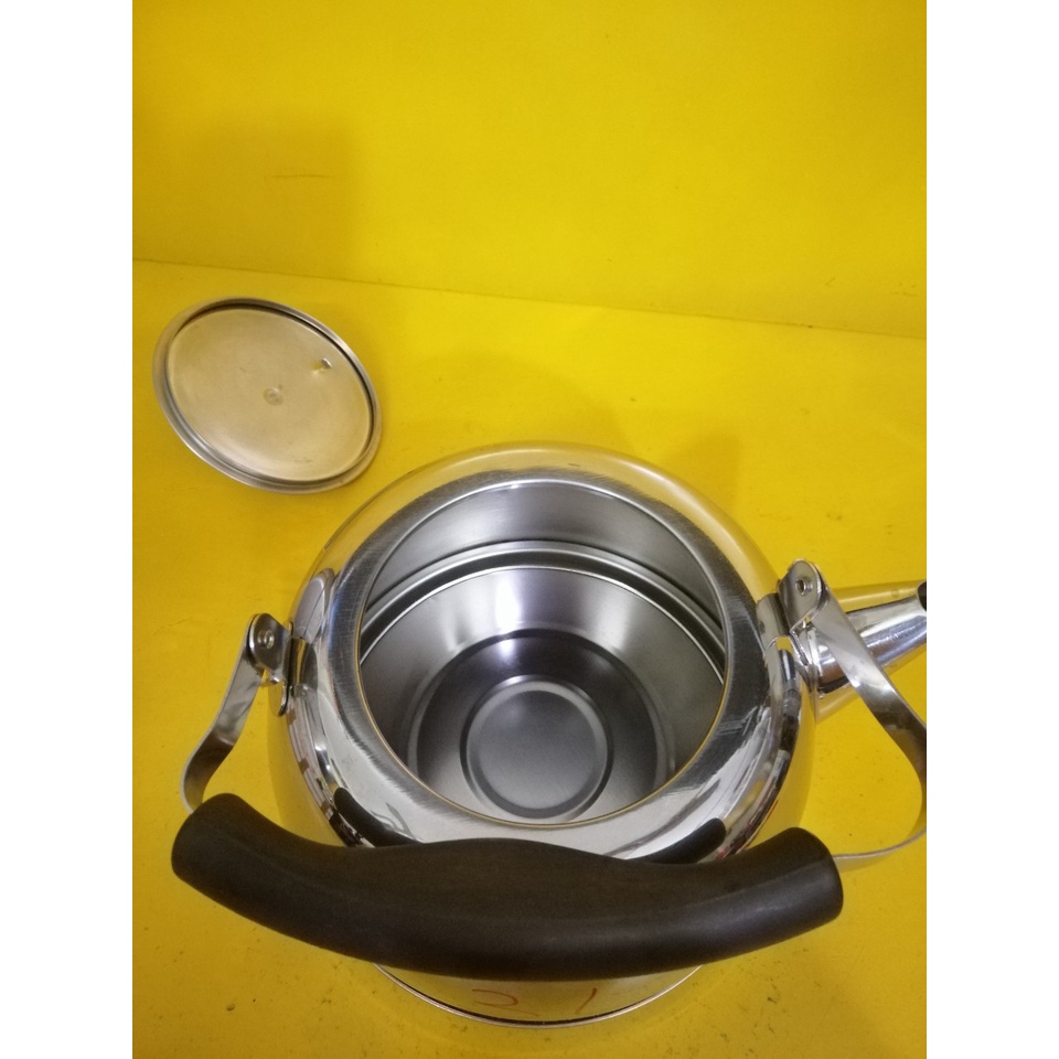 Ấm inox nội địa Nhật (3L) (415), Dùng được bếp từ