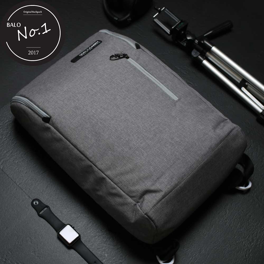 Balo Thời Trang Cao Cấp Simple Carry K3 D.Grey