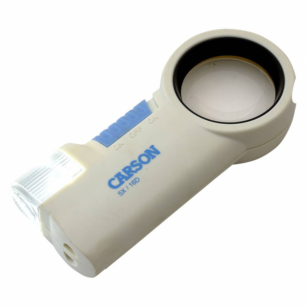 Kính lúp có đèn Carson MagniFlash CP-16 (5x) (Hãng Carson - Mỹ)