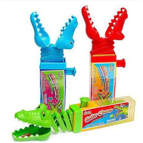 [Hot] Kẹo đồ chơi cá sấu Gator Chomp Mỹ