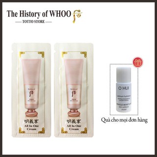 [30 gói] Kem Dưỡng Whoo All In One cream