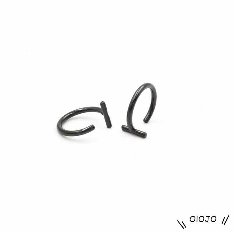 Khuyên Kẹp Mũi/Môi/Môi Bằng Thép Titan Không Cần Khoan Lỗ