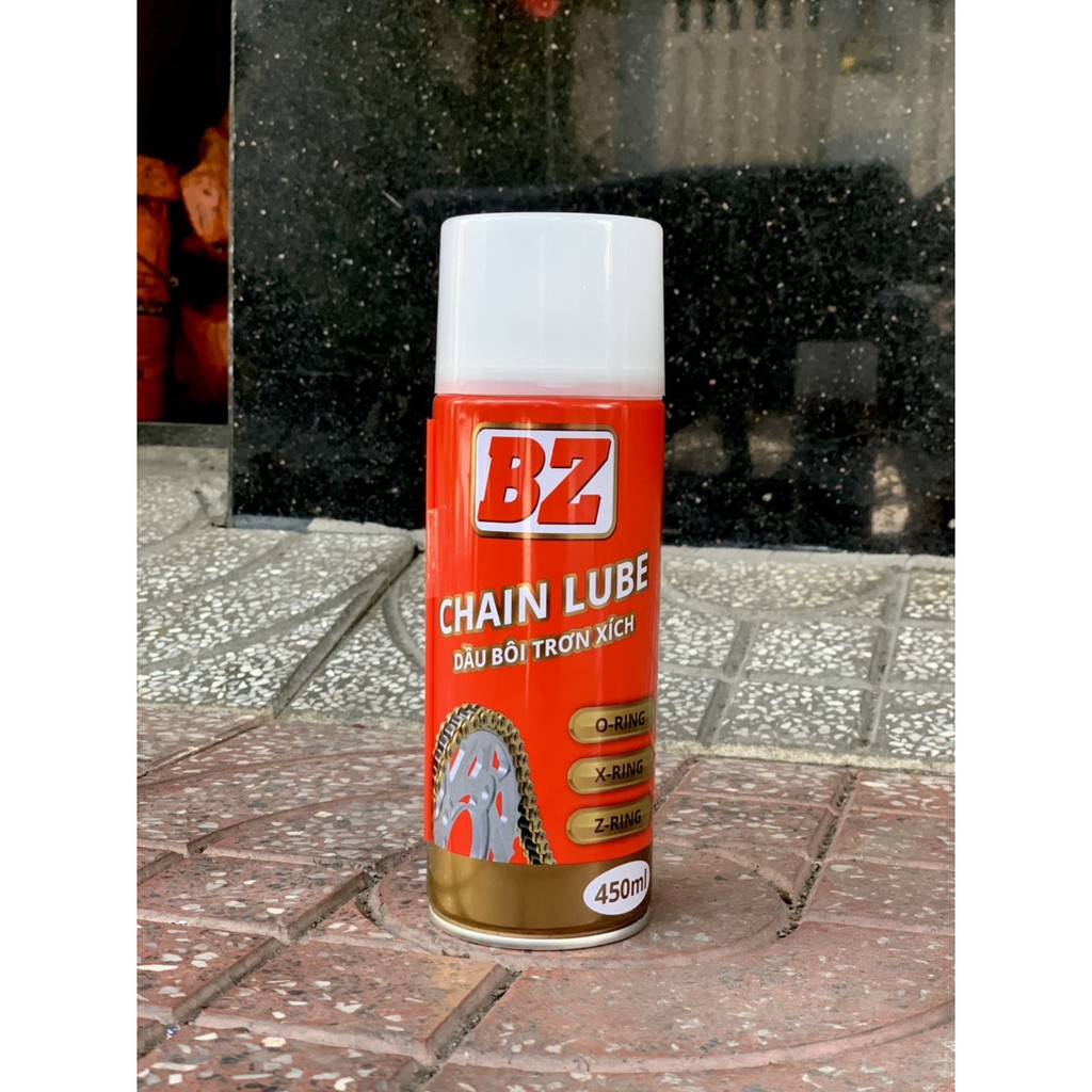 BZ CHAIN LUBE - CHAI XỊT DƯỠNG SÊN