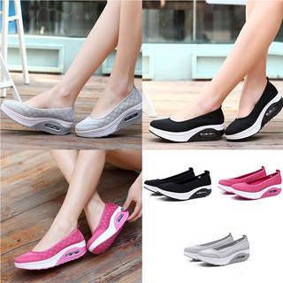 Size 34-42 Giày thể thao đi bộ dành cho nữ Giày đế mềm thoáng khí