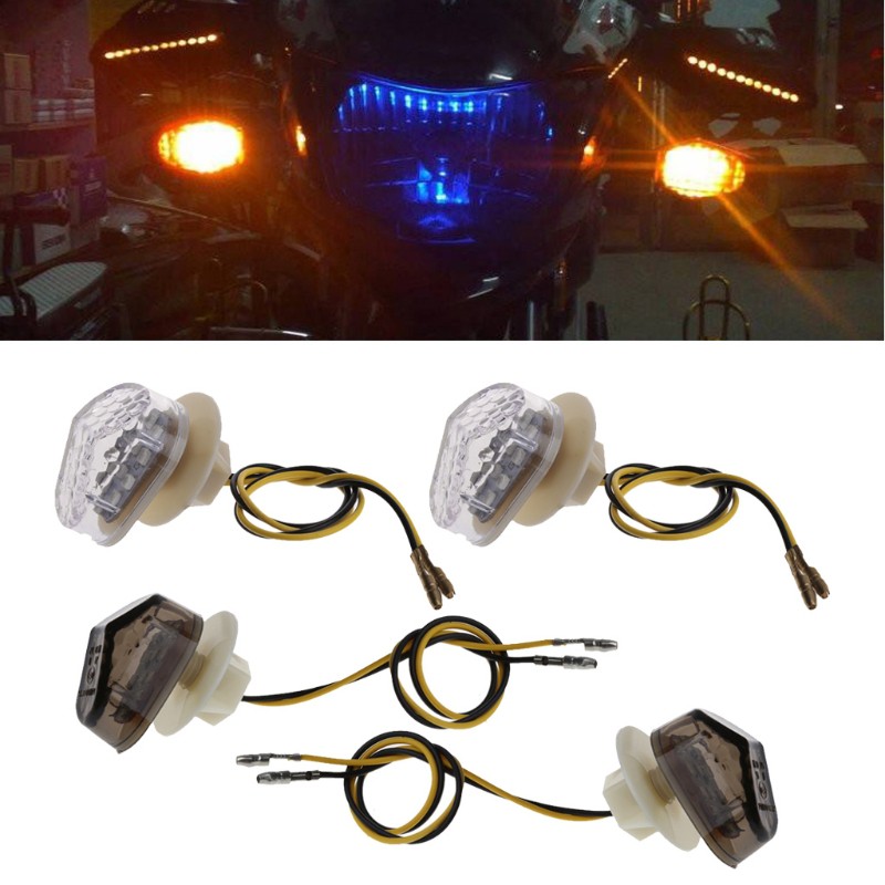 Đèn Led Xi Nhan 12v Chuyên Dụng Cho Xe Mô Tô Yamaha Yzf R1 R6 R6 Sfz1s