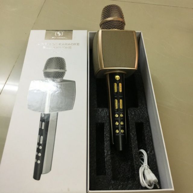 Míc hát Karaoke YS-92 kiêm loa âm thanh cực vang