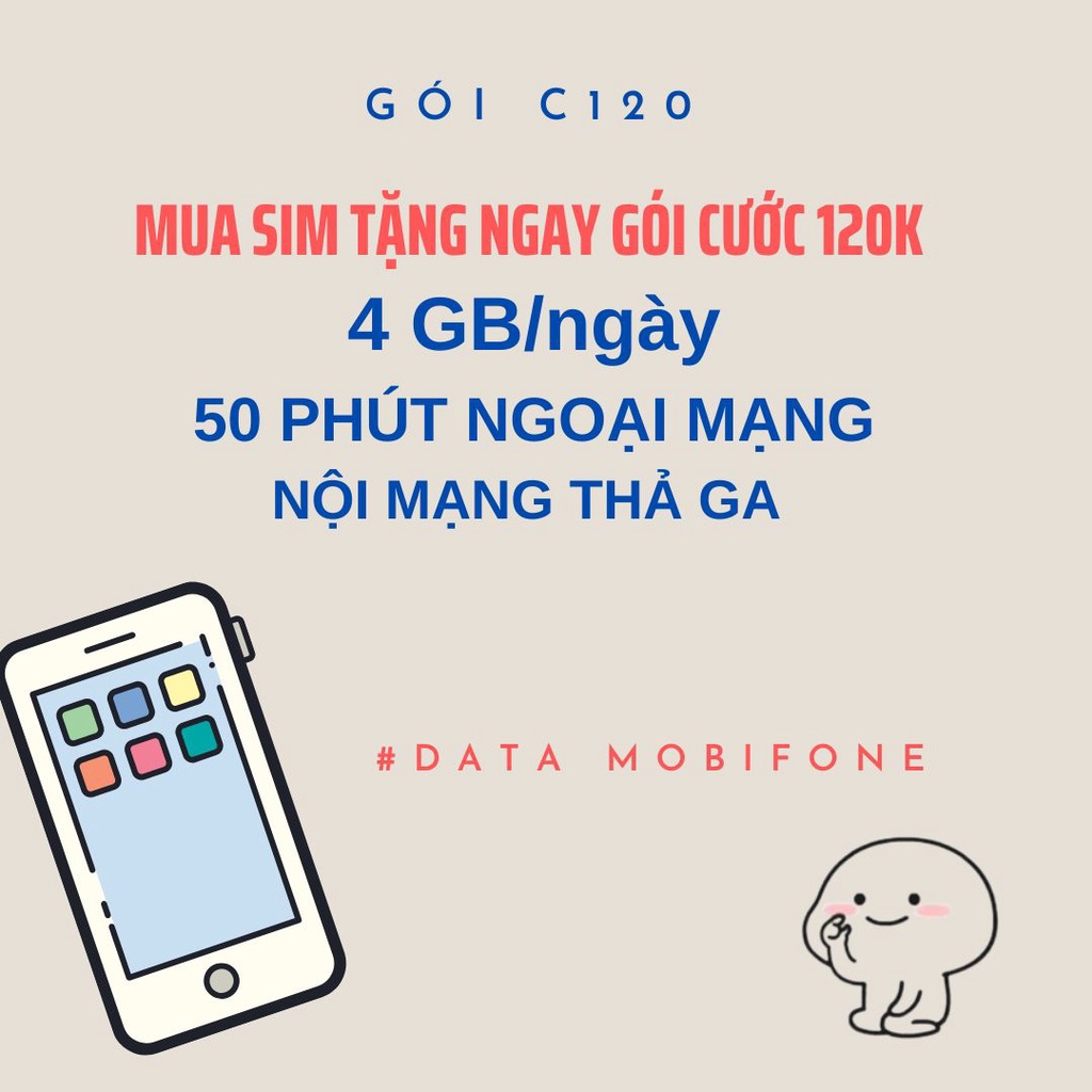 MUA SIM TẶNG NGAY COMBO NGHE GỌI VÀ DATA