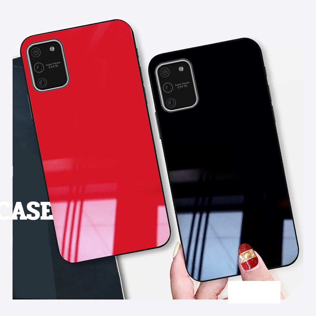 Ốp Lưng Samsung Galaxy S10 Lite Mặt kính gương sáng bóng cao cấp