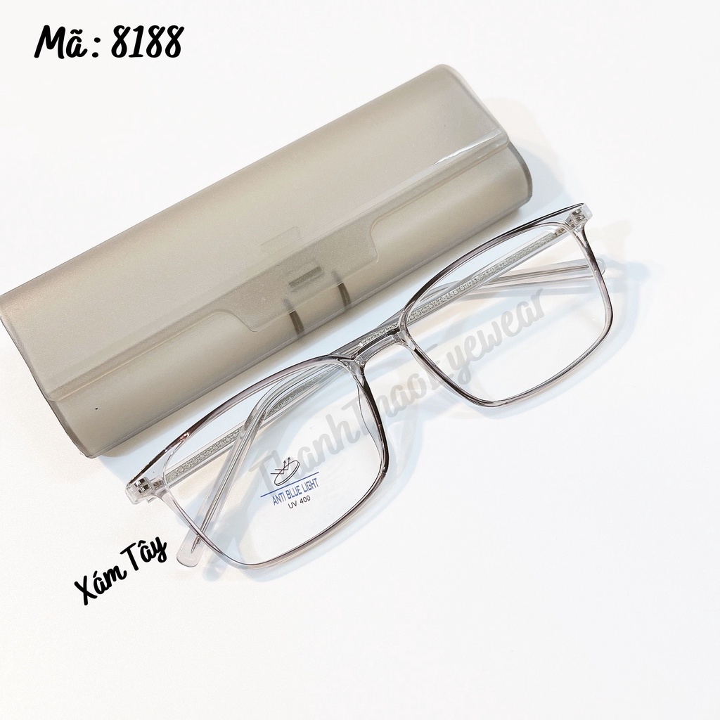 (Ảnh Chụp Thật ) Gọng Kính Mắt Cận Nam Nữ Dáng Vuông 8188 Nhiều Màu Hot Trend 2021- ThanhThaoEyewear | BigBuy360 - bigbuy360.vn