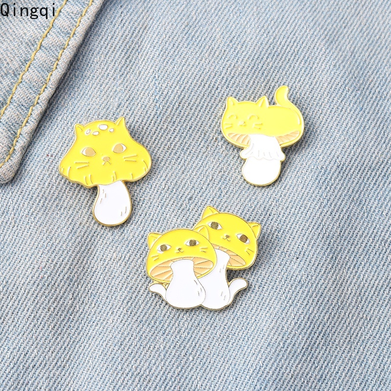 Ghim Cài Áo Miss Zoe Tráng Men Hình Mèo Hoạt Hình Dễ Thương