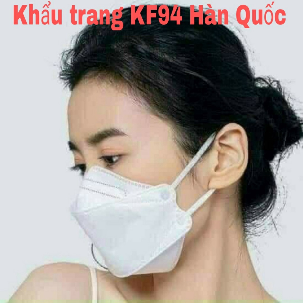 Thùng 300 chiếc khẩu trang KF94 kháng khuẩn chống bụi siêu mịn Khẩu trang y tế 4D KF94 tiêu chuẩn Hàn Quốc siêu đẹp
