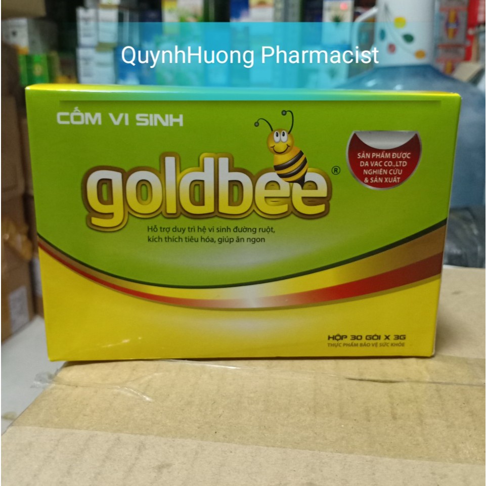 CỐM VI SINH CHO BÉ GOLDBEE (Hộp 30goi)