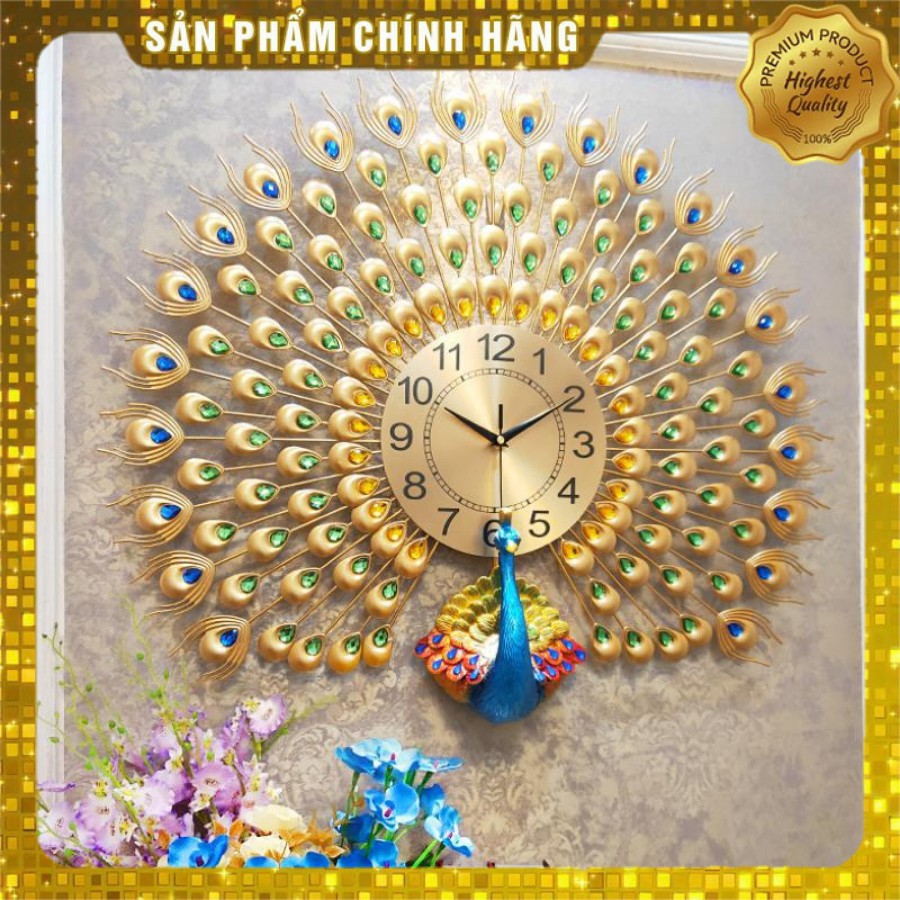 Đồng Hồ Treo Tường Con Công Hl25