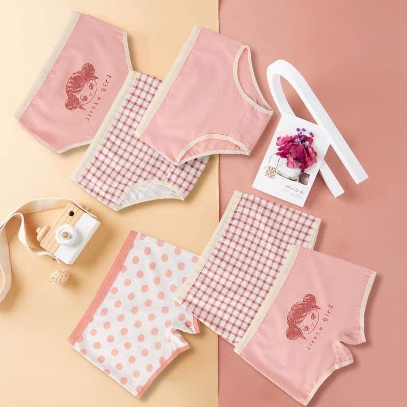 Quần chip đùi & tam giác giao mẫu màu ngẫu nhiên
