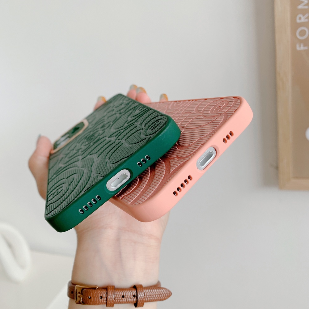 Sang Trọng Ốp Điện Thoại Tpu In Họa Tiết Hoa Cho Iphone 12 11 Pro Max Mini Xs Max Xr X 8 7 Plus Se2020 | BigBuy360 - bigbuy360.vn