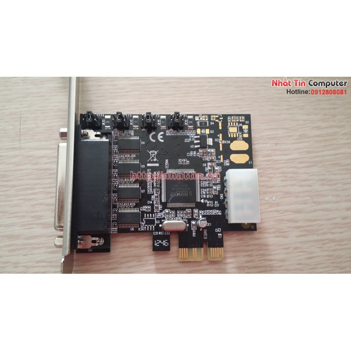 Card PCI Express to 4 com rs232 SYBA FG-EMT01B-CN01 | BigBuy360 - bigbuy360.vn