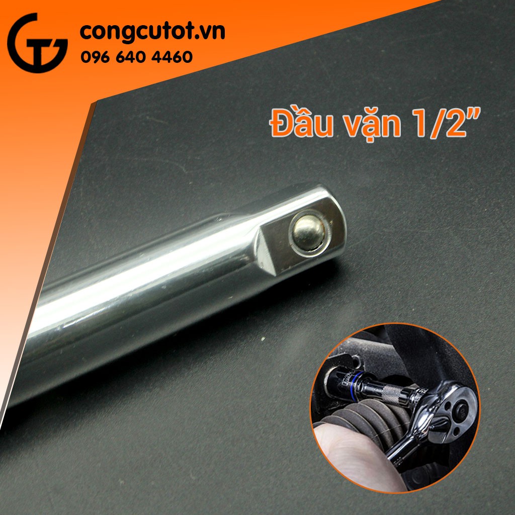 Đầu nối 1/2&quot; dài 250mm/10&quot; F0035-10 C-Mart