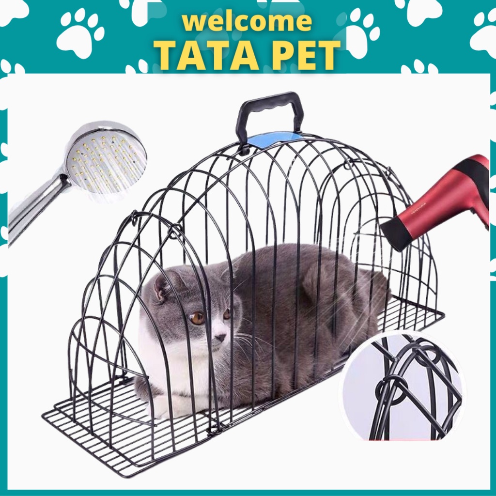 Lồng sấy cho mèo - Lồng tắm cho chó mèo Tatapet