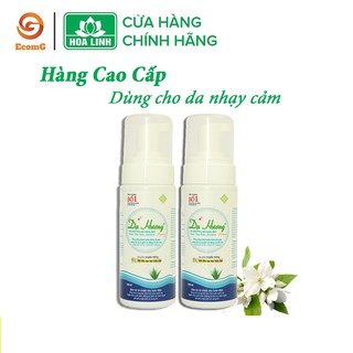 Combo tiết kiệm 2 dung dịch vệ sinh phụ nữ cao cấp Dạ Hương Foam - Dùng cho da nhạy cảm  DH2-02
