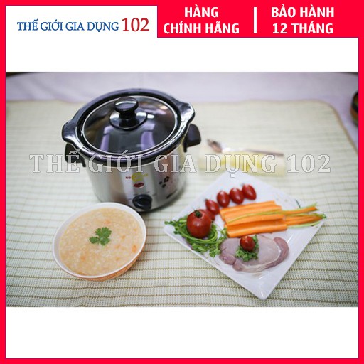 [FREESHIP] Nồi nấu cháo chậm cho bé BBCooker 2.5L, thương hiệu	Hàn Quốc, hàng chính hãng, bảo hành 12 tháng