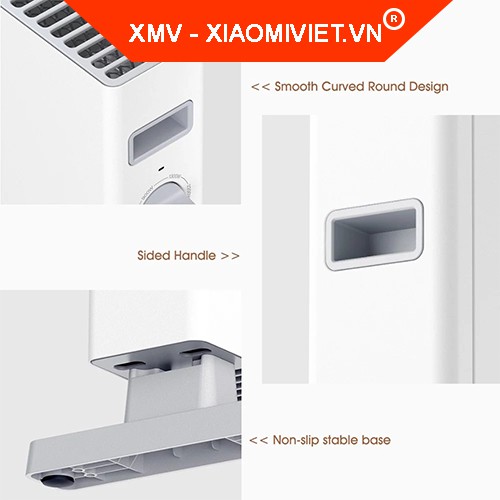 Máy sưởi điện Xiaomi Smartmi Convector Heater - Hàng chính hãng