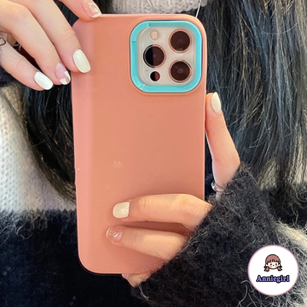 Ốp điện thoại silicon TPU mềm chống sốc màu keo macaron dành cho IPhone 13 12 11 Pro Max X XR | BigBuy360 - bigbuy360.vn