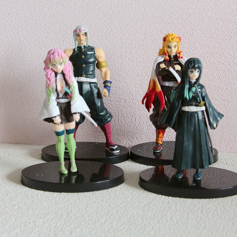 Mô Hình Kimetsu No Yaiba Nhân Vật Anime Figure Anime, Mô Hình Tanjiro, Zenitsu, Nezuko, Rengoku