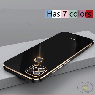 Ốp Lưng Realme C21Y C25Y C31 C35 C25 C12 C21 C20 C11 2021 C3 Thoại Màu Trơn Bảo Vệ Máy Ảnh Cho Ốp Điện Realme C21Y C25Y NDYZB