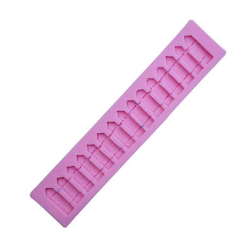 Khuôn silicon ốp viền hàng rào mã VHR làm bánh trang trí