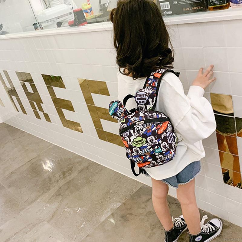 Ba Lô Đi Học Chống Thất Lạc Hình Chuột Hoạt Hình Có Dây Đeo Dành Cho Trẻ Mẫu Giáo