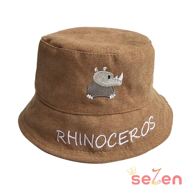 Nón câu cá đan hình hoạt hình đáng yêu cho trẻ em