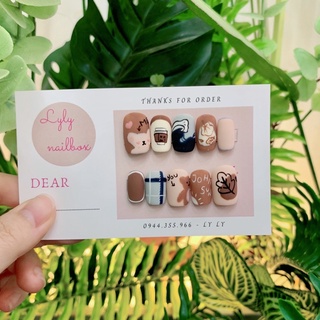 [ Ảnh và video thật ] Nail box khách thiết kế