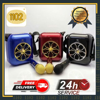 Loa bluetooth karaoke di động ys a20 kèm 1 mic không dây