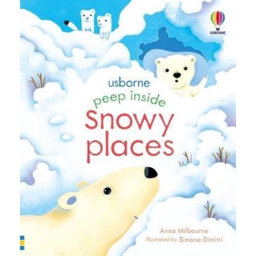 Sách thiếu nhi tiếng Anh: Peep inside Snowy Places