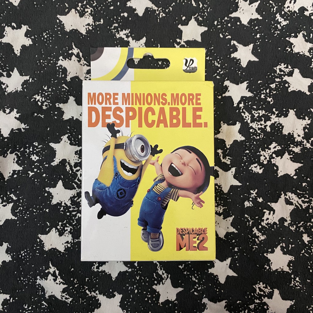 Bộ bài tây poker MINIONS tú lơ khơ 52 lá hộp ảnh anime chibi