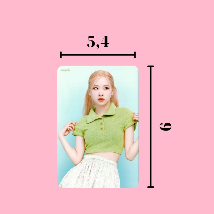 SET 8 CARD BLACKPINK WELCOMING COLLECTION 2022