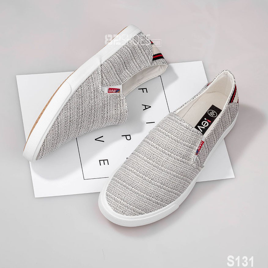 Giày lười nam - Slip on nam vải - Mã A7200 | BigBuy360 - bigbuy360.vn