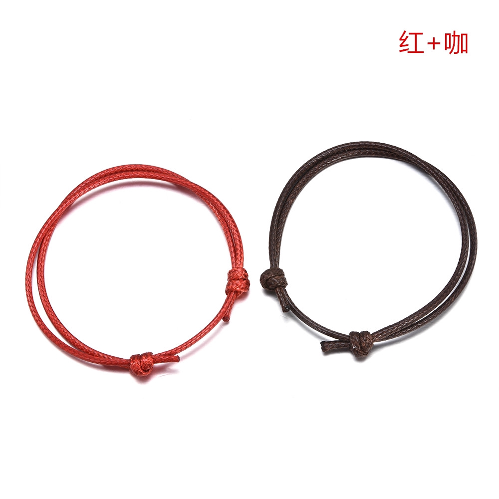 Bộ 2 vòng tay may mắn thiết kế giản dị dành cho nữ