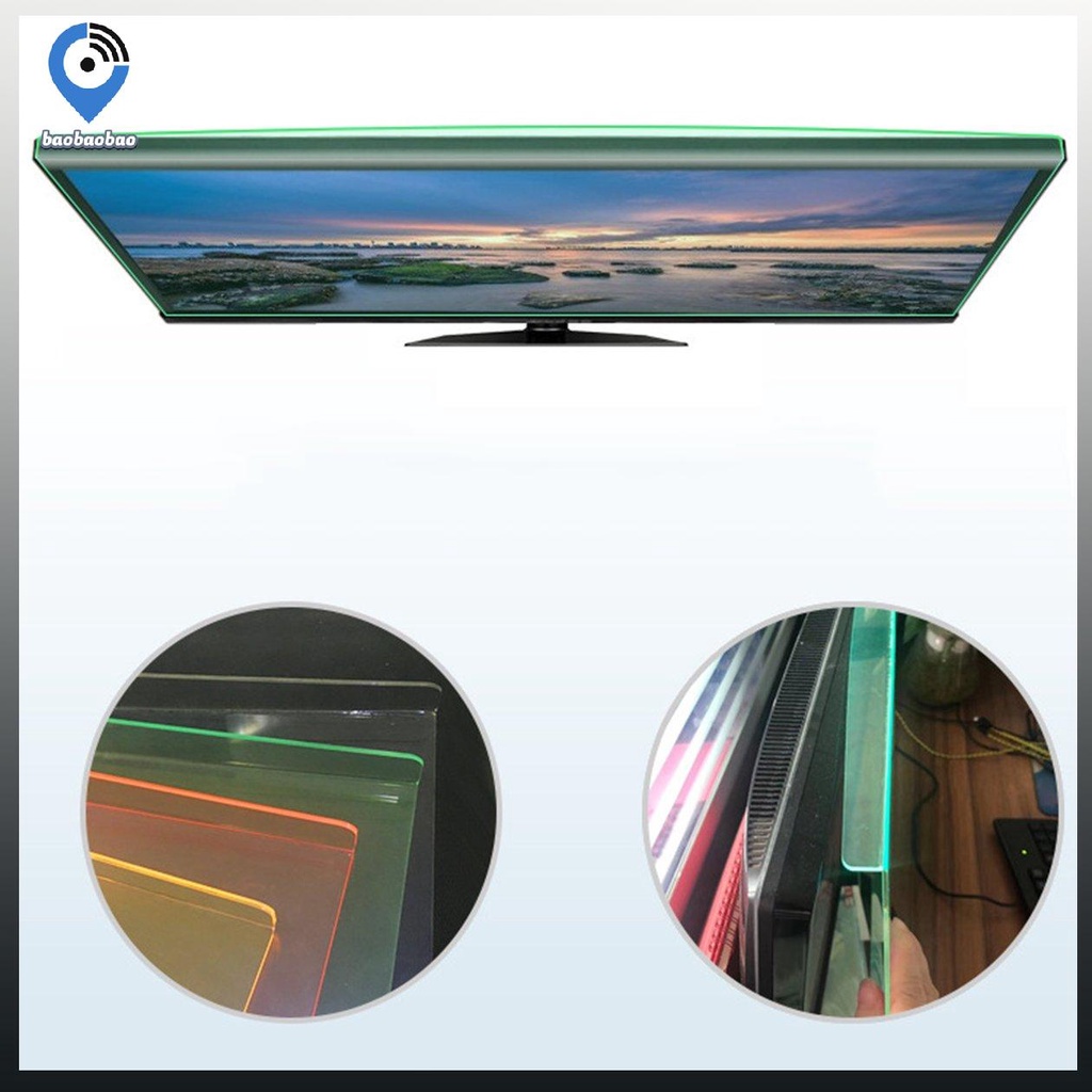 Tấm Lọc Màn Hình Máy Tính / Màn Hình Led / Pc Chống Ánh Sáng Xanh Tiện Dụng